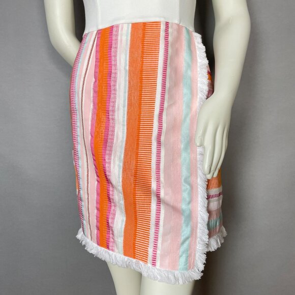 Anthropologie Hutch Dress Kayln Halter Tank Colorful White Sz 4 Faux Wrap Skirt - Picture 6 of 16